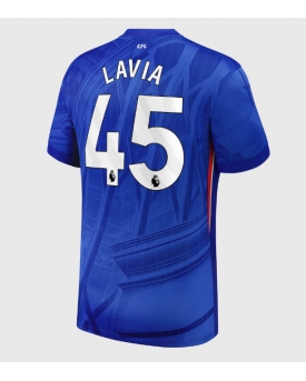 Billige Fotballdrakt Chelsea Romeo Lavia #45 Replika Hjemmedrakt 2025-26 Kortermet Billige Fotballdrakt Chelsea Romeo Lavia #45 Replika Hjemmedrakt 2025-26 Kortermet